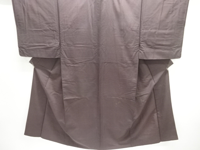 アンティーク　手織り紬男物着物アンサンブル